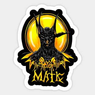 BLACK MRRANNE MATЬ Sticker